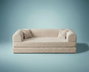 Atelier Del Sofa Legom Eco - Sofá-Cama de 3 Plazas Crema